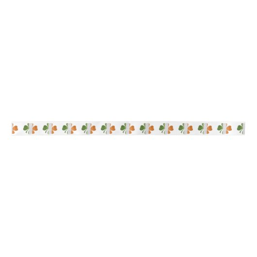 Irish Clover Satinband (Vorderseite)