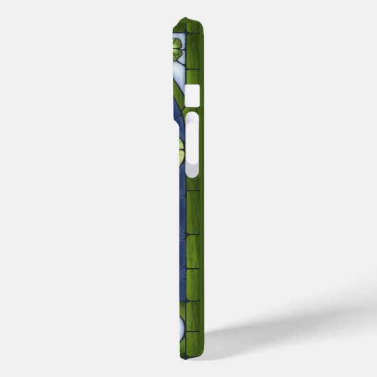 Irish Clover St Patrick's Day Case-Mate iPhone Hülle (Rückseite / Links)