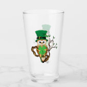 Irish Clovers Owl Green Glas (Vorderseite)