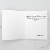 Irish Clovers Owl Green Karte (Innenseite)