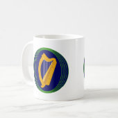 Irish Coat of Arms Logo Kaffeetasse (Vorderseite Links)
