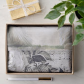 Irish Cob Horse Decoupage Seidenpapier (Geschenk)