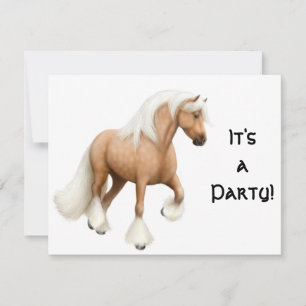 Irish Cob Party Einladung