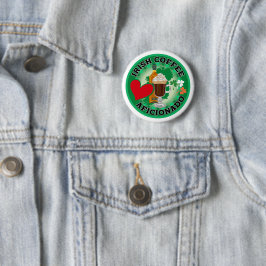 Irish Coffee Aficionado. Button