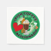 Irish Coffee Aficionado Serviette (Vorderseite)
