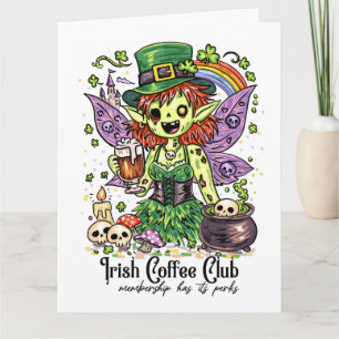 Irish Coffee Club Fee Karte