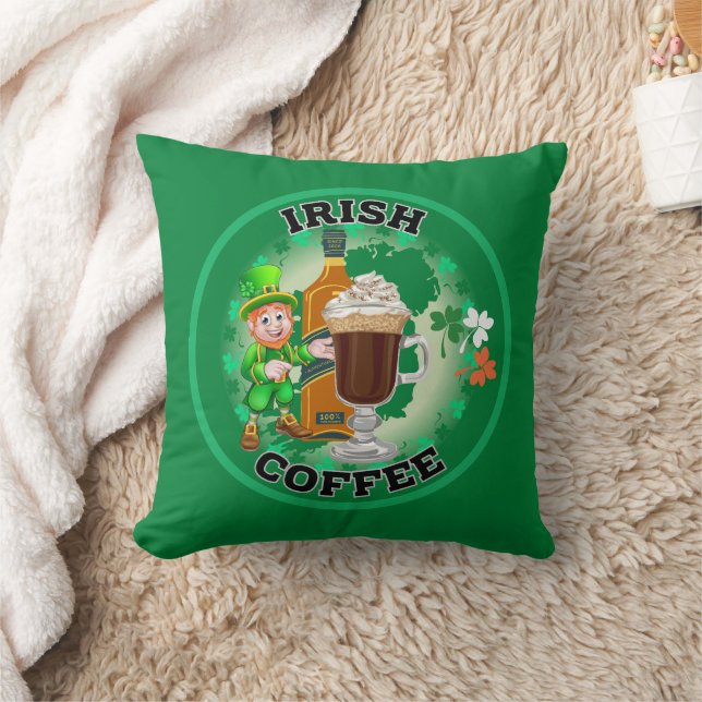Irish Coffee - Ein Elixier. Kissen (Decke)