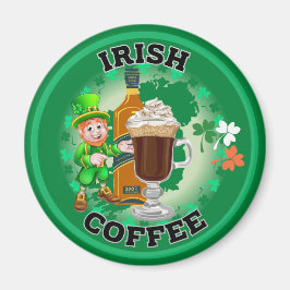 Irish Coffee - Ein Elixier. Magnet