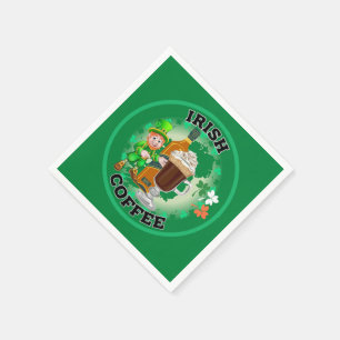 Irish Coffee - Ein Elixier. Serviette