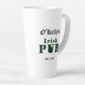 Irish Coffee Latte Tasse Cup Bar Tavern Design (Rechte Ecke)