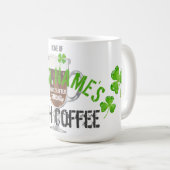 Irish Coffee Personalisiert Kaffeetasse (VorderseiteRechts)