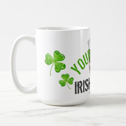 Irish Coffee Personalisiert Kaffeetasse (Links)