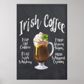 IRISH COFFEE POSTER (Vorne)