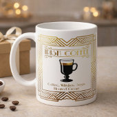 Irish Coffee Recipe Gold Art Kaffeetasse