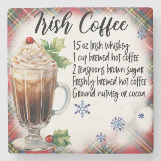 Irish Coffee Recipe Marble Untersetzer