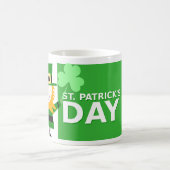 Irish Coffee Tasse mit Leprechaun Design (Mittel)
