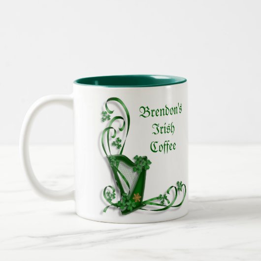 Irish Coffee Tasse Personalisiert (Links)