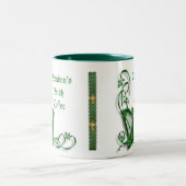 Irish Coffee Tasse Personalisiert keltisch (Mittel)