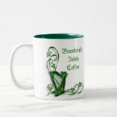Irish Coffee Tasse Personalisiert keltisch (Links)