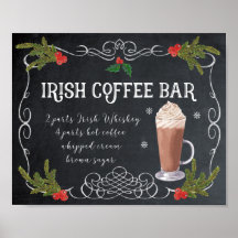 Irish Coffee Weihnachten Urlaub Winter Hochzeitsze