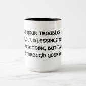 Irish Coffee Zweifarbige Tasse (Mittel)