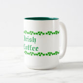 Irish Coffee Zweifarbige Tasse (VorderseiteRechts)