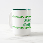 Irish Coffee Zweifarbige Tasse (Vorderseite Links)