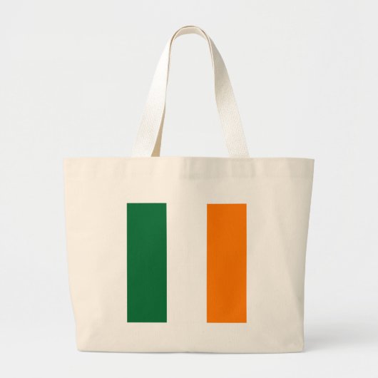Irish Colors Jumbo Stoffbeutel (Vorne)