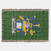 Irish Conroy oder O_Mulconroy Coat of Arms Family Decke (Vorderseite)