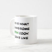 irish cook, awesome kaffeetasse (Vorderseite Links)