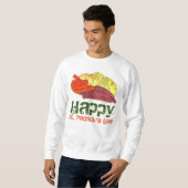 Irish Corned Beef und Cabbage St. Patrick's Day Sweatshirt (Vorne ganz)