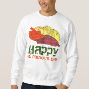Irish Corned Beef und Cabbage St. Patrick's Day Sweatshirt