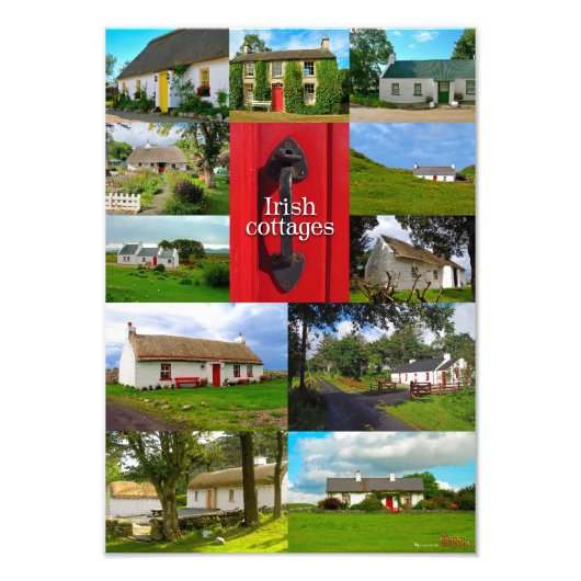 Irish cottages fotodruck (Vorne)