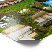 Irish cottages fotodruck (Ecke)