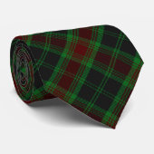Irish County Carlow Tartan Krawatte (Gerollt)