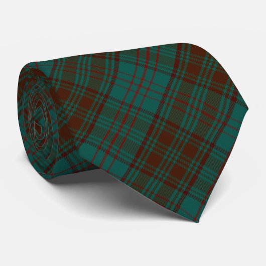 Irish County Dublin Tartan Krawatte (Gerollt)