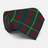 Irish County Mayo Tartan Krawatte (Gerollt)