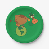 Irish Cow Pappteller (Vorderseite)