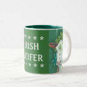Irish Cow ST. PATRICK'S DAHEIFER TASSE (VorderseiteRechts)