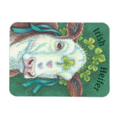 Irish Cow ST. PATRICK'S DAY FARM MAGNET *Benutzerd (Horizontal)
