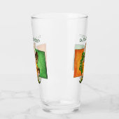 Irish Cowboy Gnome Do You Feel Lucky Glas (Links)