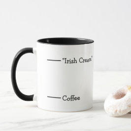 Irish Cream Coffee Albern Funny Johol Tasse
