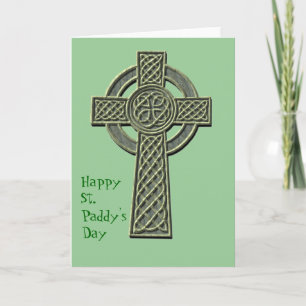 Irish Cross Card Karte