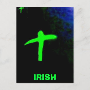, IRISH CROSS POSTKARTE