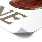 Irish Cuisine Potato + Bier! Poster (Ecke)