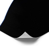 Irish Currach Poster (Ecke)