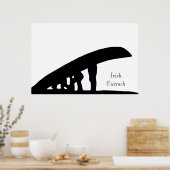 Irish Currach Poster (Küche)
