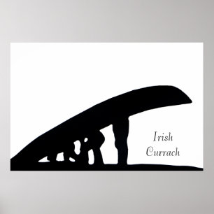 Irish Currach Poster