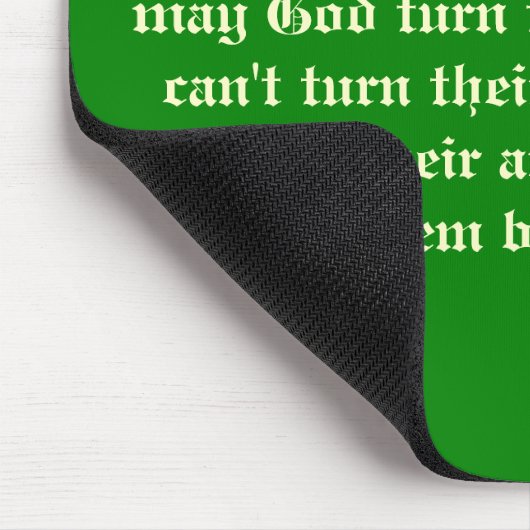 Irish Curse Mousepad (Ecke)