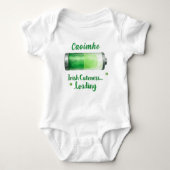 Irish Cuteness… Loading Baby Strampler (Vorderseite)